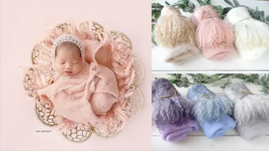 Super Soft 2pc Wool Curly Set