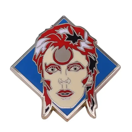 Ziggy Stardust Inspired Badge