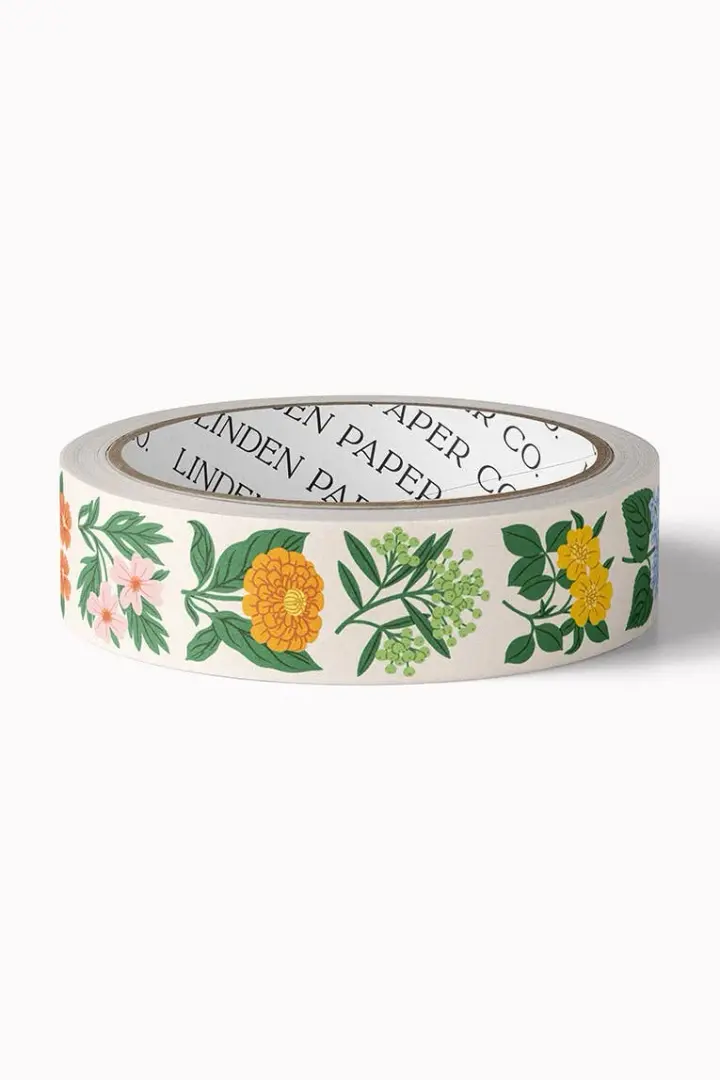 Folk Floral Washi Tape