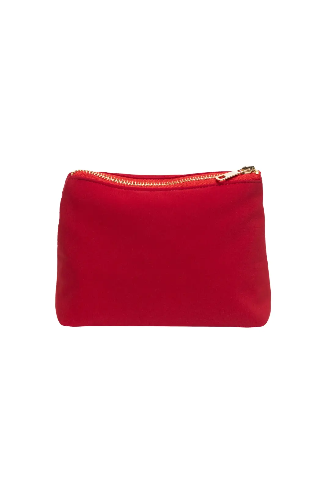 Deep Red Makeup Bag | Scarlet Red