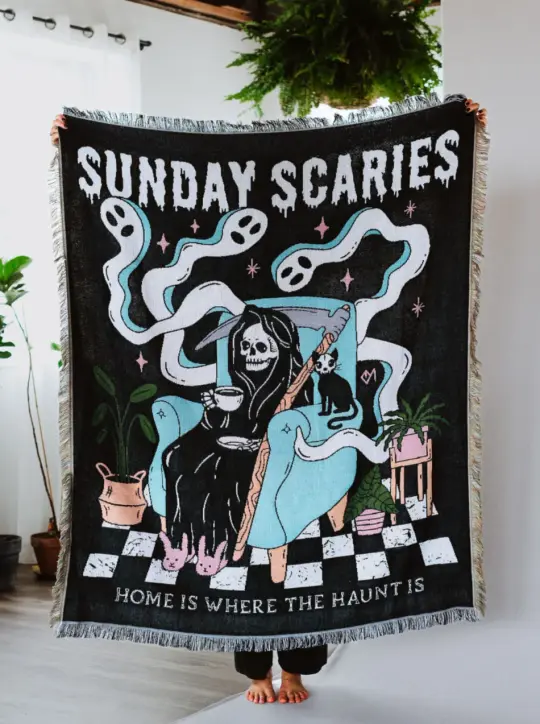Sunday Scaries Blanket