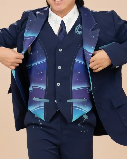 Aurora Borealis Suit Set in Purple Aurora (Pre-Order CLOSED) (Pre-Order 95% Shipped)