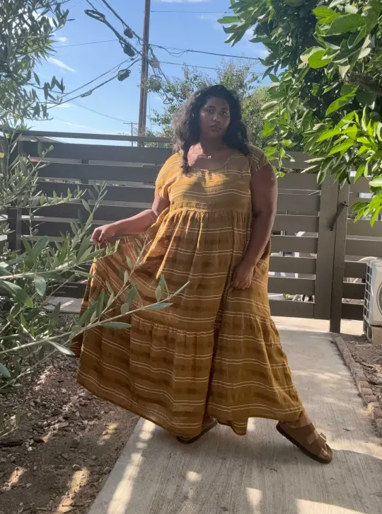 sample sale | loulou dress rattan | XXS-1X