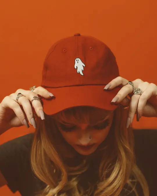 Pumpkin "Ghostie" Dad Hat