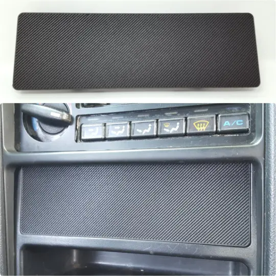 All 80s-90s Honda DIN Radio Delete Plate ~  CRX Civic Prelude Del Sol Integra Accord