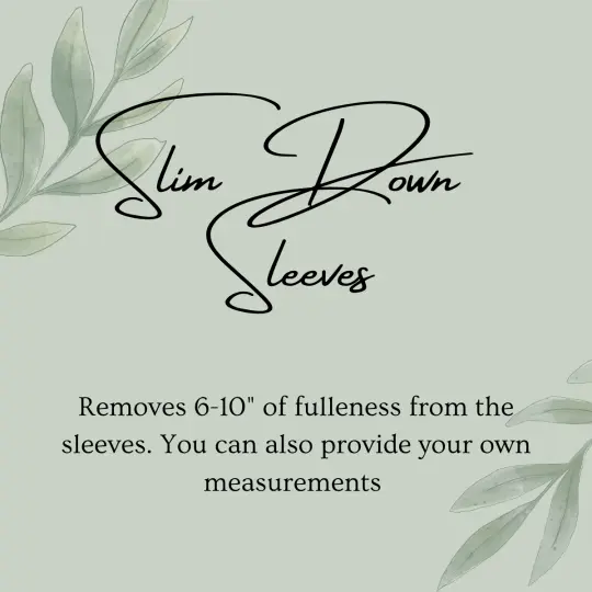 Slim Down Sleeves
