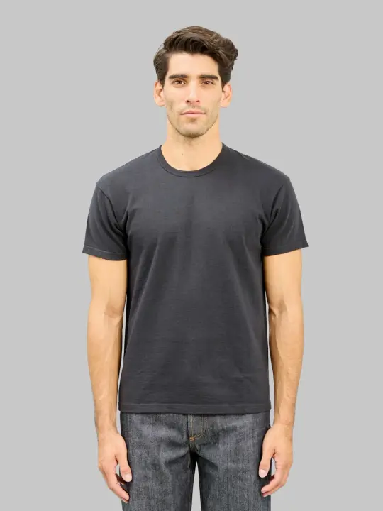 The Rite Stuff Heavyweight 9oz Loopwheel Tee Black