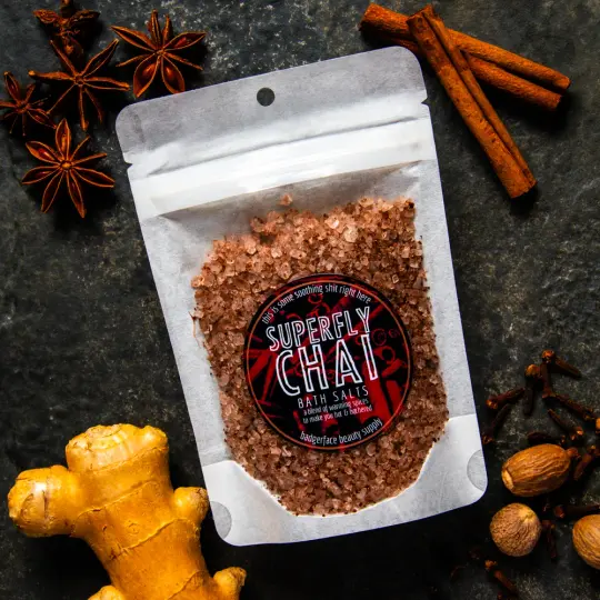 Superfly Chai Bath Salts.