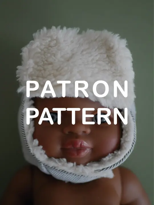 PATRON CHAPKA pour poupée / CHAPKA PATTERN for doll
