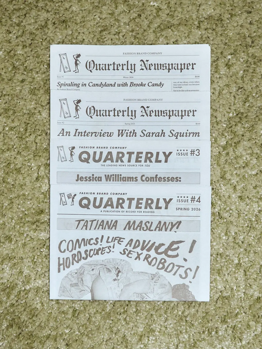 The FBC Quarterly Collector's Bundle: Issues #1-4
