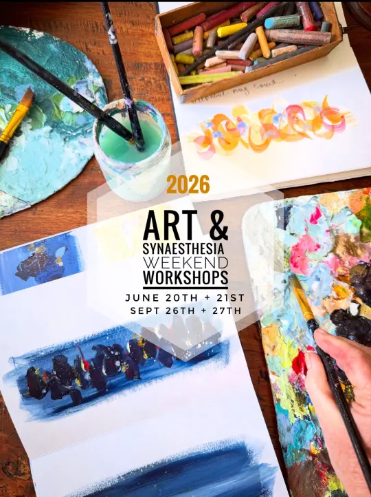 WORKSHOP WEEKEND - ART & SYNAESTHESIA  , 26th and 27th SEPT 2026