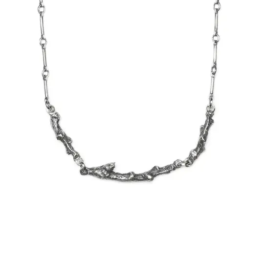 The Boundary Wood Necklace.