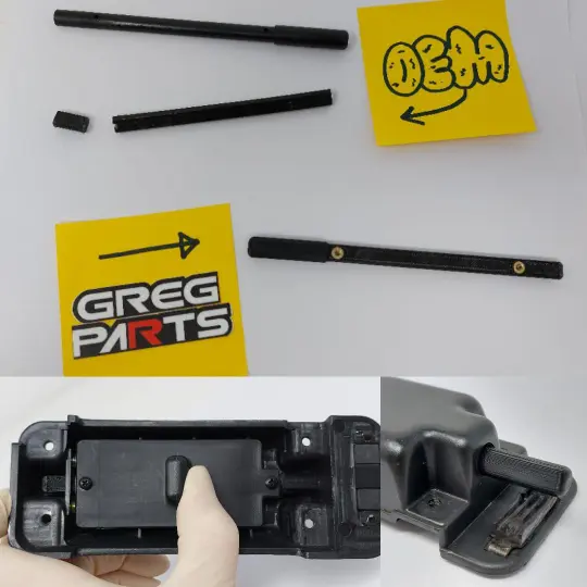 Repair Shaft for 88-91 Honda CRX Rear Cargo Divider Latch