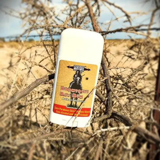 Boomtown Bay Rum Natural Deodorant | Sport Strength