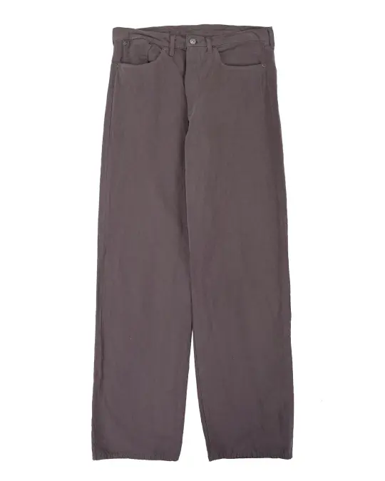 Lady White Co. KAPTAIN SUNSHINE Cotton Linen Pants Dust Grey