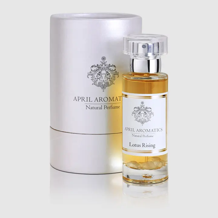 Lotus Rising — natural perfume by April Aromatics, Jasmine and Iris, 30 ml