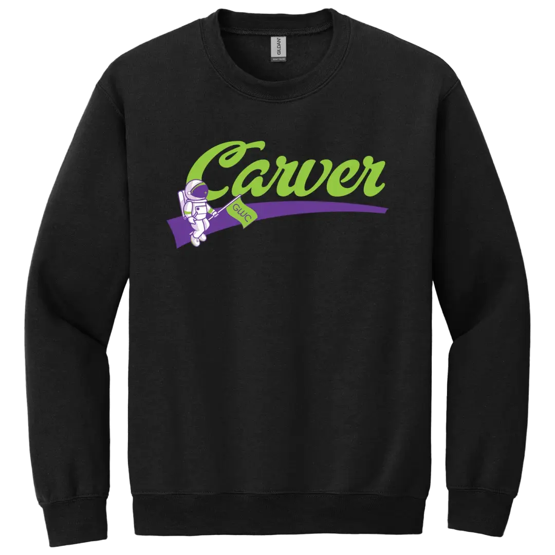 GWC STEM Academy Screen Printed 18000 Adult Crewneck Sweatshirt