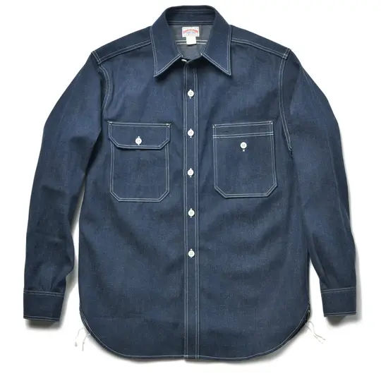 8HU DENIM SERVICEMAN SHIRT