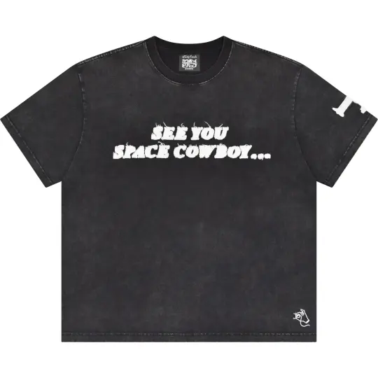 See You Black Tee