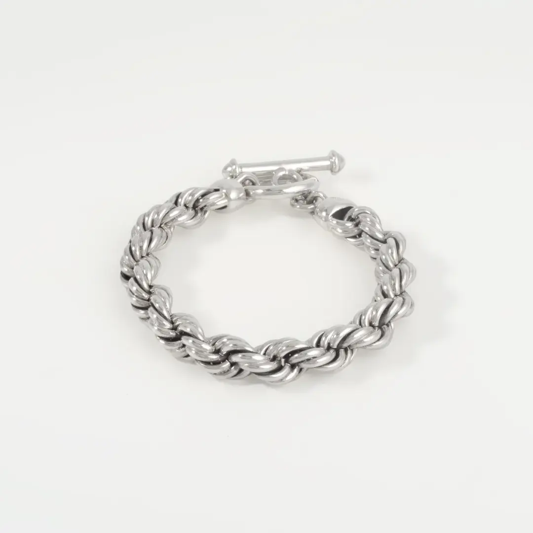 Sterling Silver Braided Bracelet