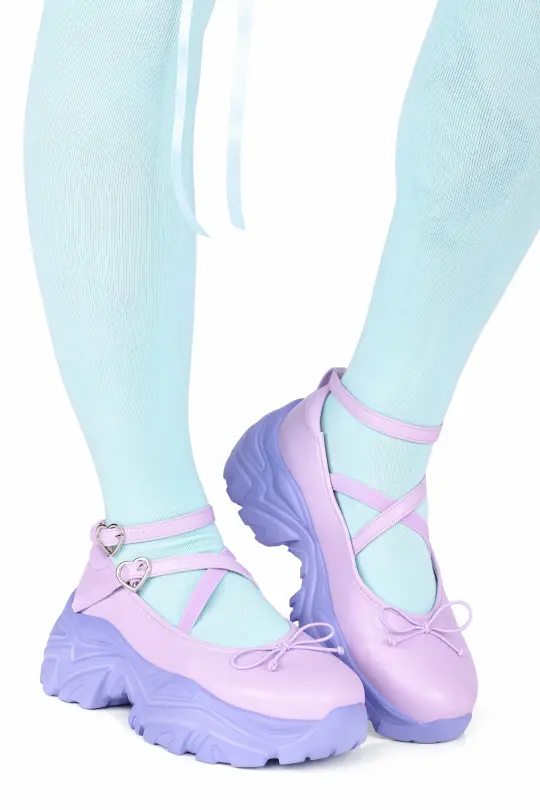Clara Ballet Sneaker - Lavender