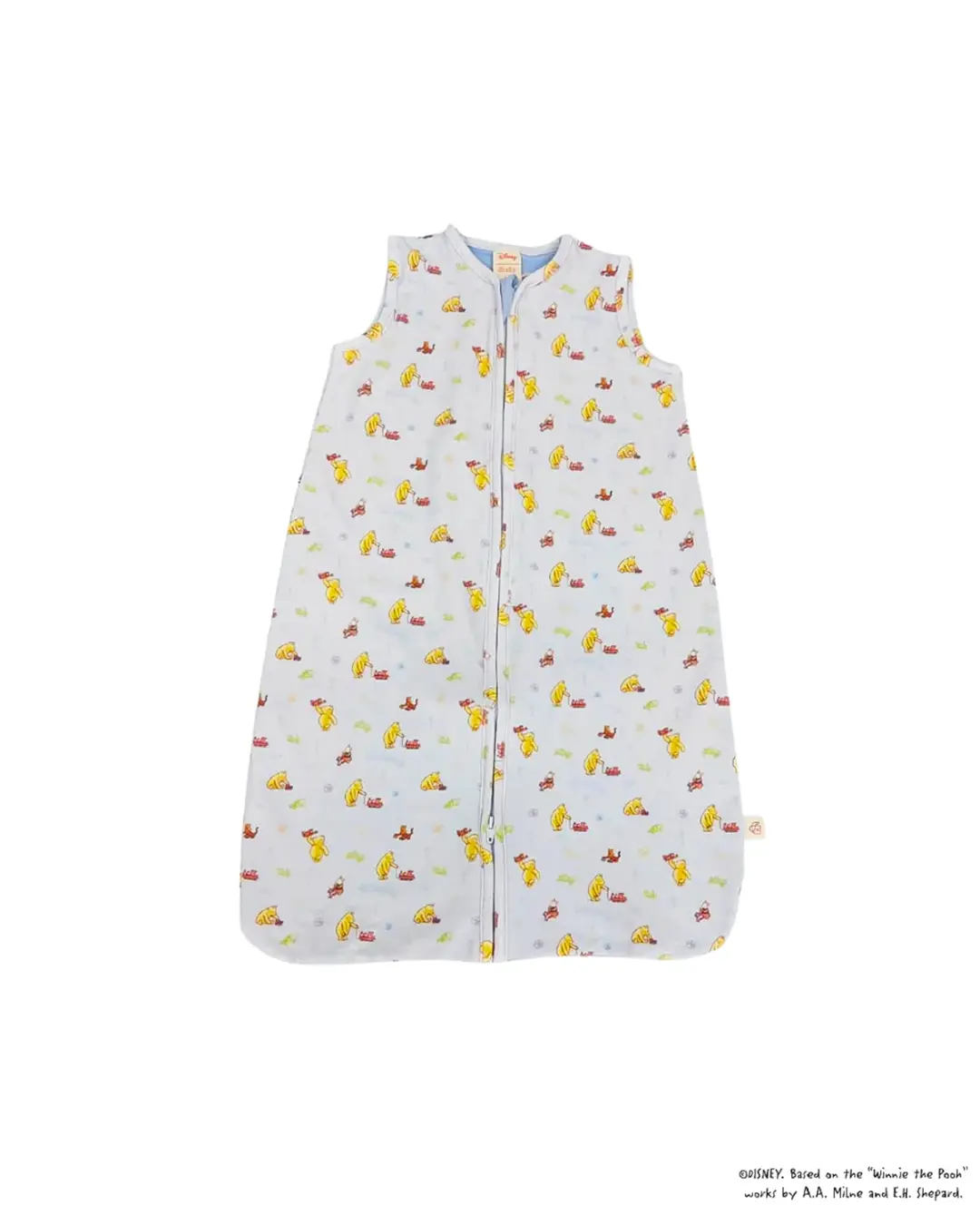 Sleeping Bag - Blue Trains Pooh (1.0 TOG)