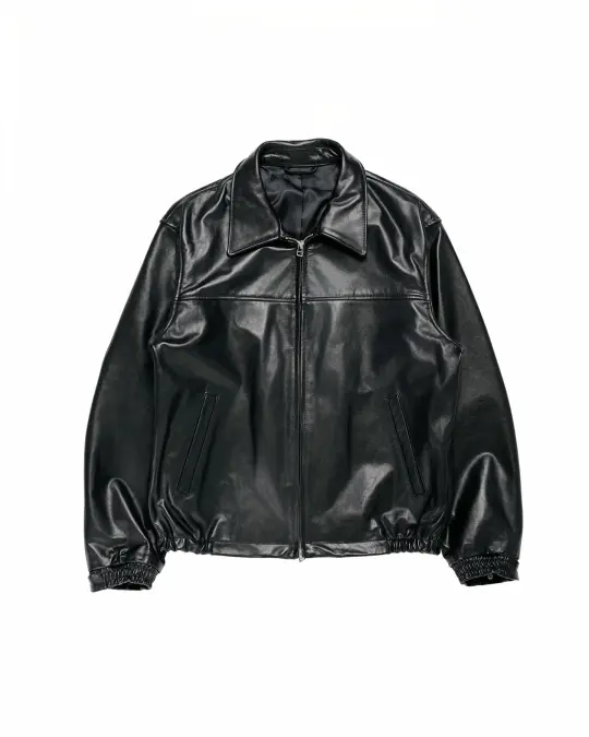 Universal Products Leather Jacket Black