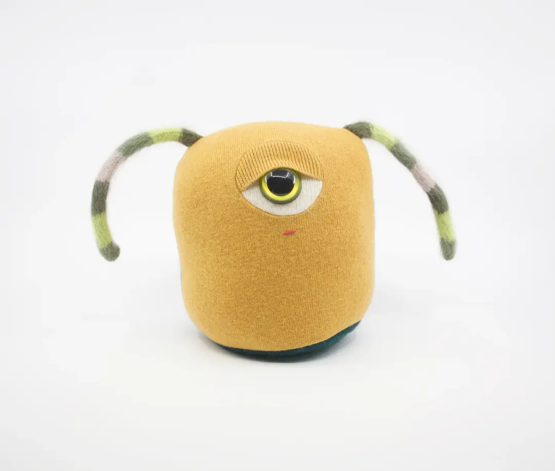 Ginny the yellow cyclops monster