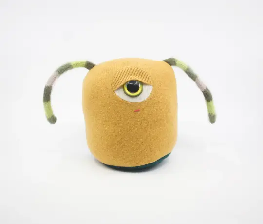Ginny the yellow cyclops monster