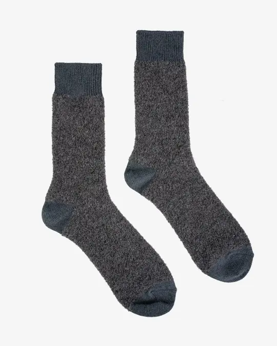Decka Baby Alpaca & Merino Wool Socks - Grey