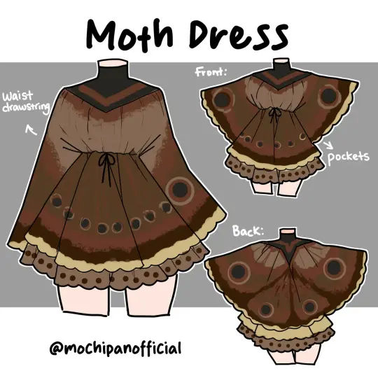 (Interest Check) Moth Dress (In Development)