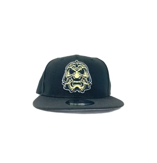 2520 X NEW ERA SENSHI AKA "THE WARRIOR" 9 FIFTY SNAPBACK -BLACK/VEGAS GOLD