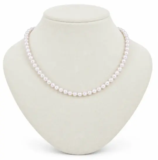 Akoya Pearl Necklace, 7.0–7.5 mm, with PSL & EPC Certificates [READY FOR PICKUP]