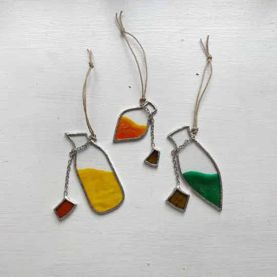 Potion Bottle Suncatchers 2