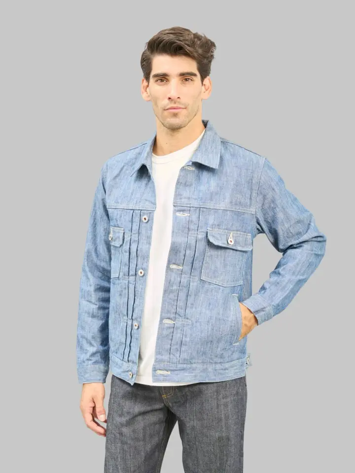 ONI Denim 02516P-SHVCH 13oz "Super Heavy Chambray" Type Ⅱ Jacket