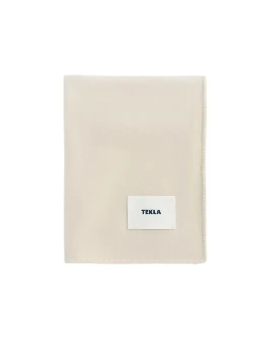 Tekla Lambswool Blanket Snow