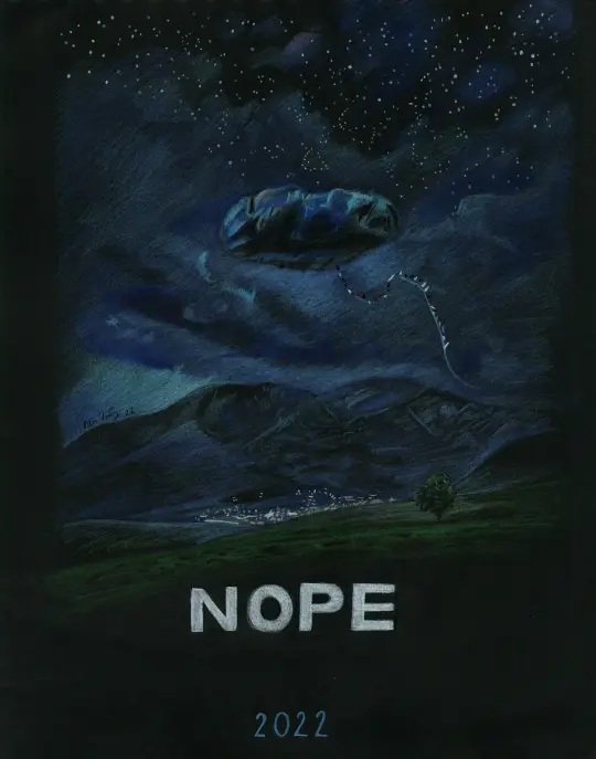 “A bad miracle.” NOPE Art Print