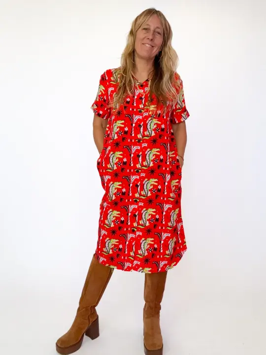 River Dress Crocodilo