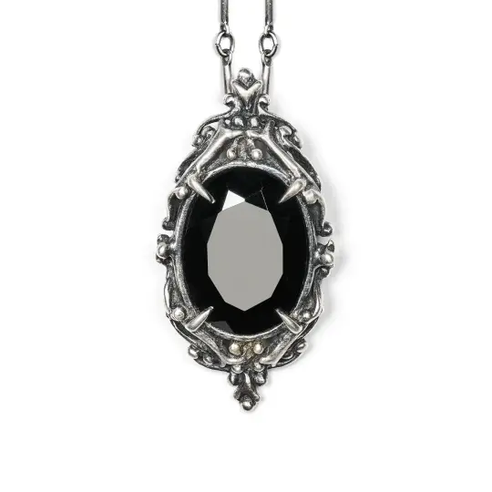Bat Wing Necklace. Onyx. *Limited*