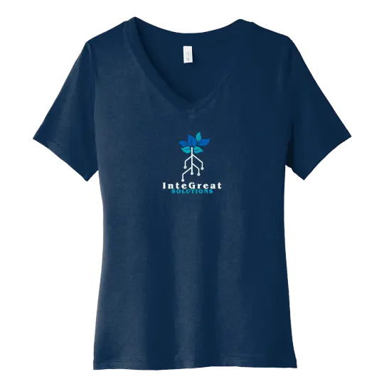 InteGreat Solutions BC6405 Ladies V-Neck Tee