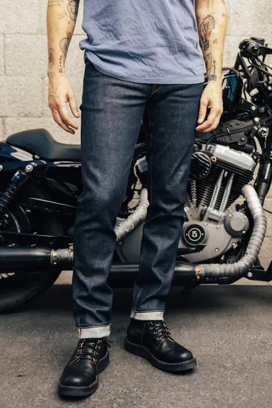 The Pen Slim - Indigo Raw 14oz Selvedge
