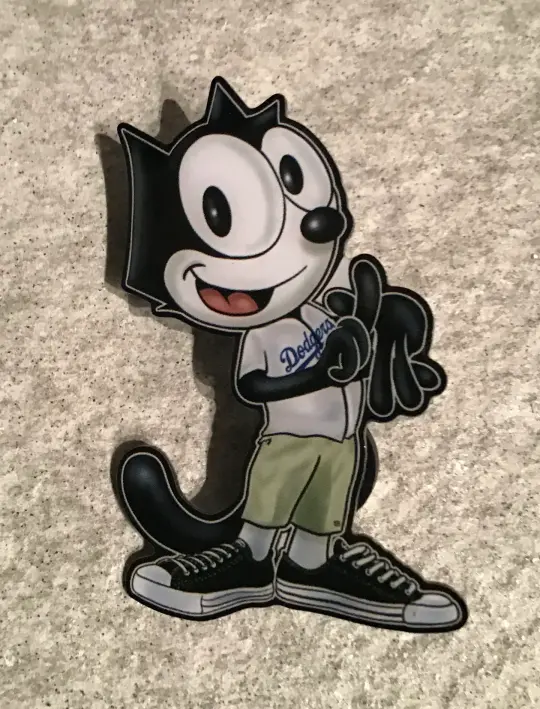 Felix LA Dodger pin