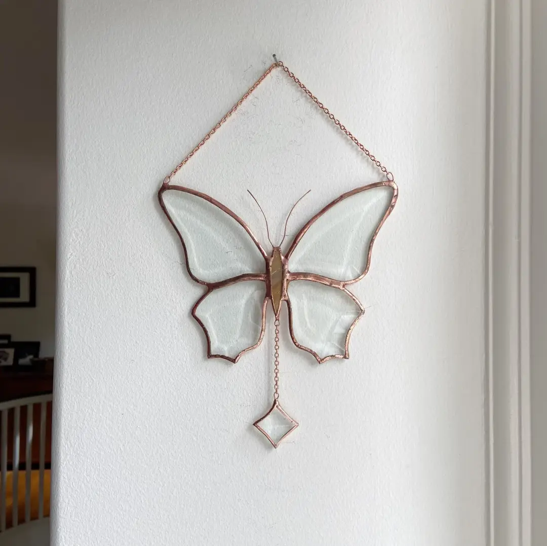 Beveled Glass Swallowtail Butterfly