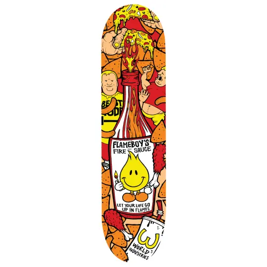 World Industries Fire Sauce skateboard