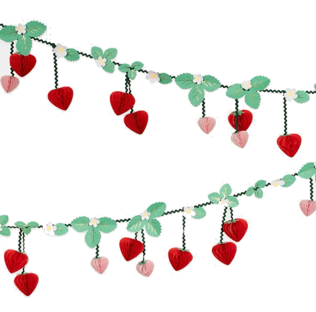 Meri Meri Strawberry Garland