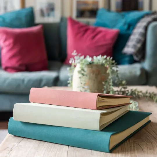 Luxurious Linen Photo Album with Plain Cover - 2 Sizes Available