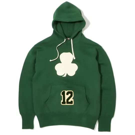 HOODED SWEATSHIRT / SHAMROCKS