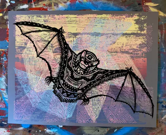 Skyclops Screen Print
