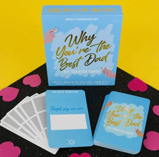 DIY Scratch Cards - Best Dad
