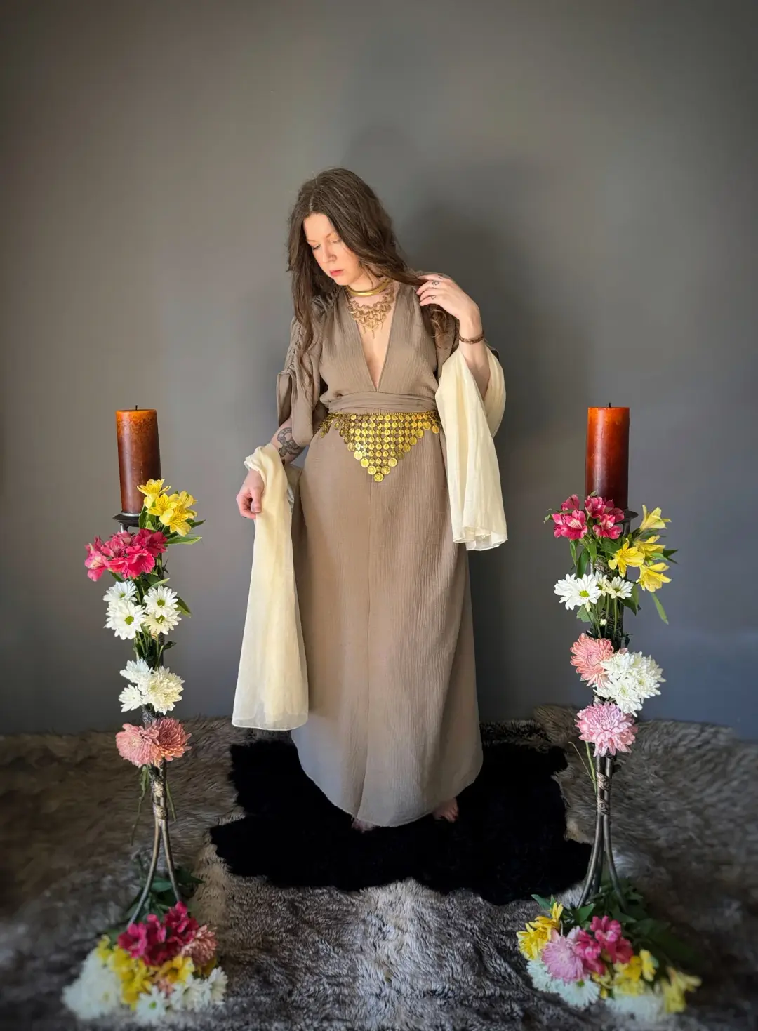 Limited Edition Gaia Gown and Veil